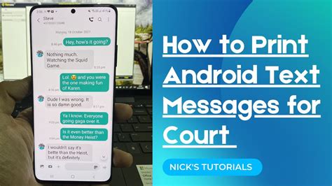 Can You Print Text Messages from Android: A Detailed Discussion with Q&A