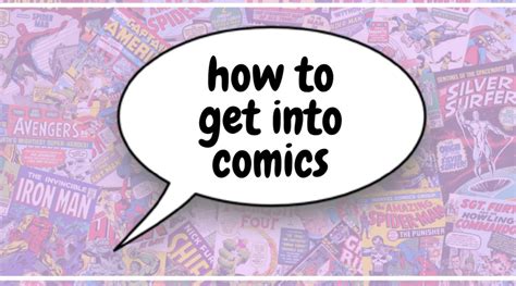 how to get into comics